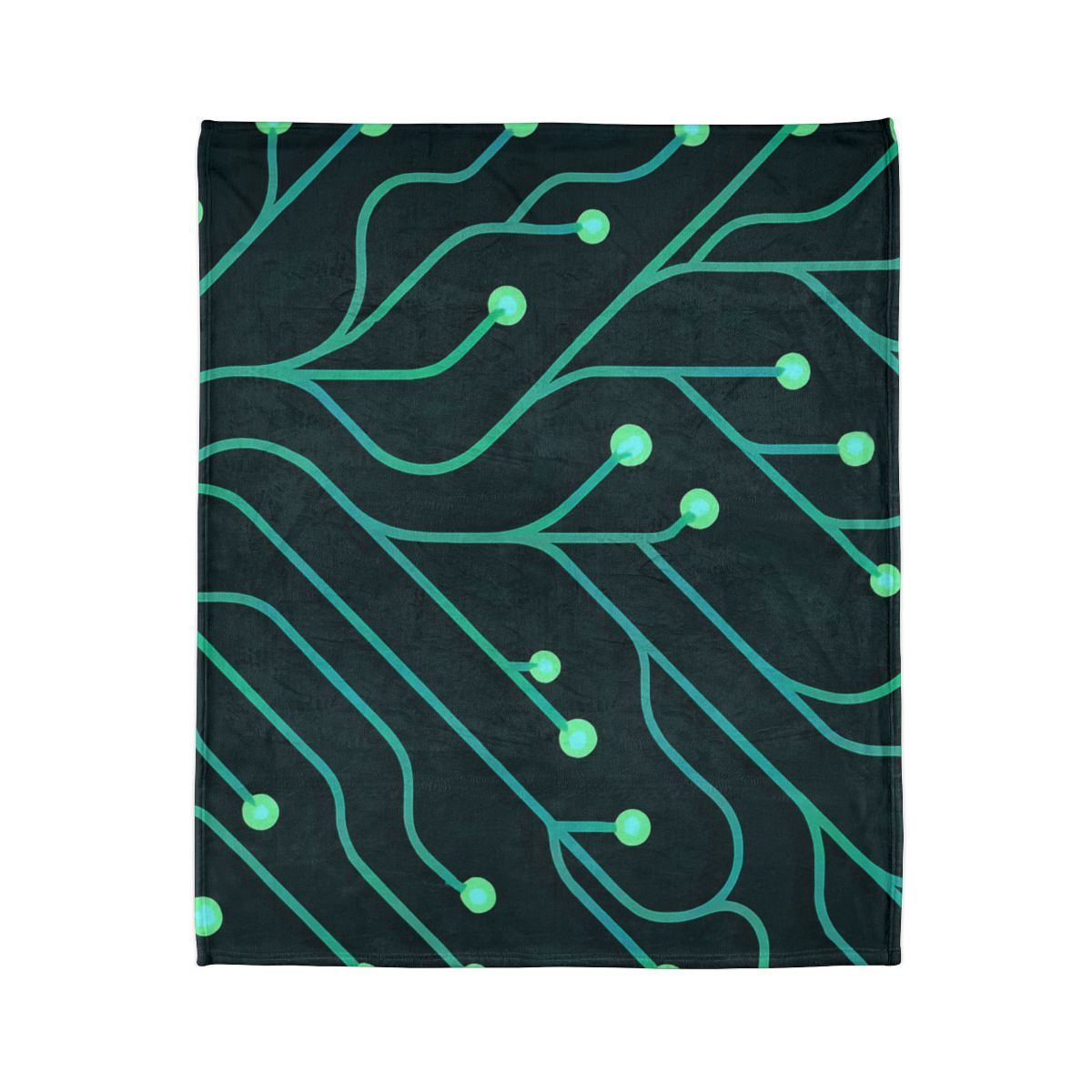 Vine Circuit Lattice trendy patterned blankets