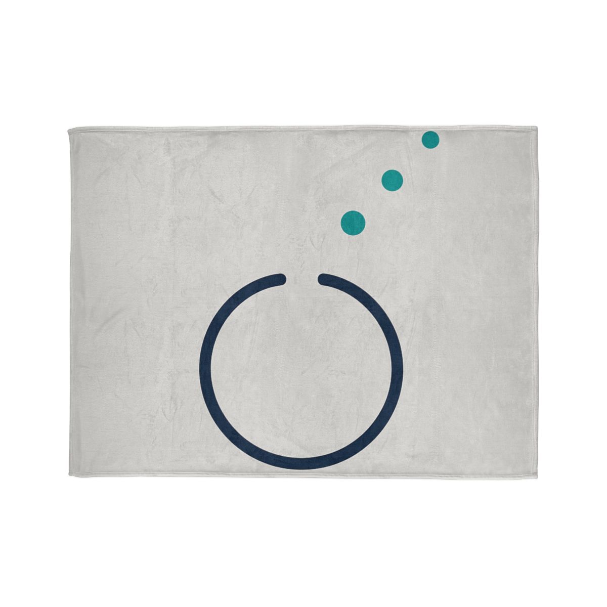 Split Ring And Ascending Dots warm winter blankets