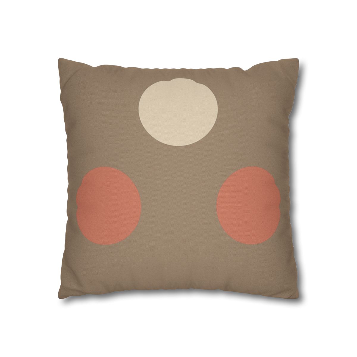 Triad Of Quiet Circles designer print pillow cases