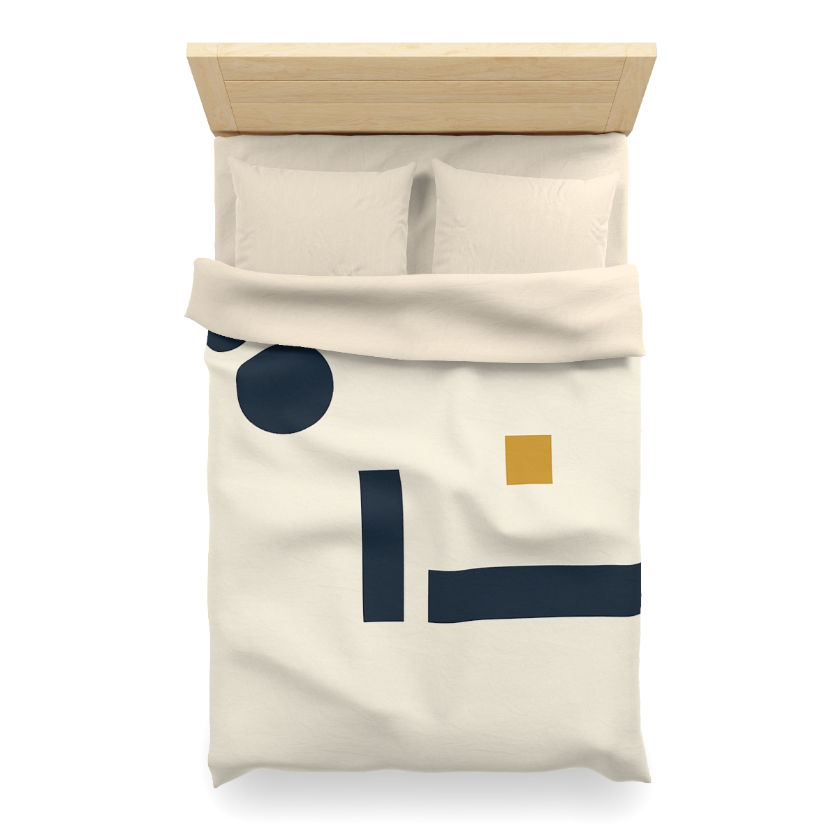 Quiet Triad And Offset Bars unique patterned duvets