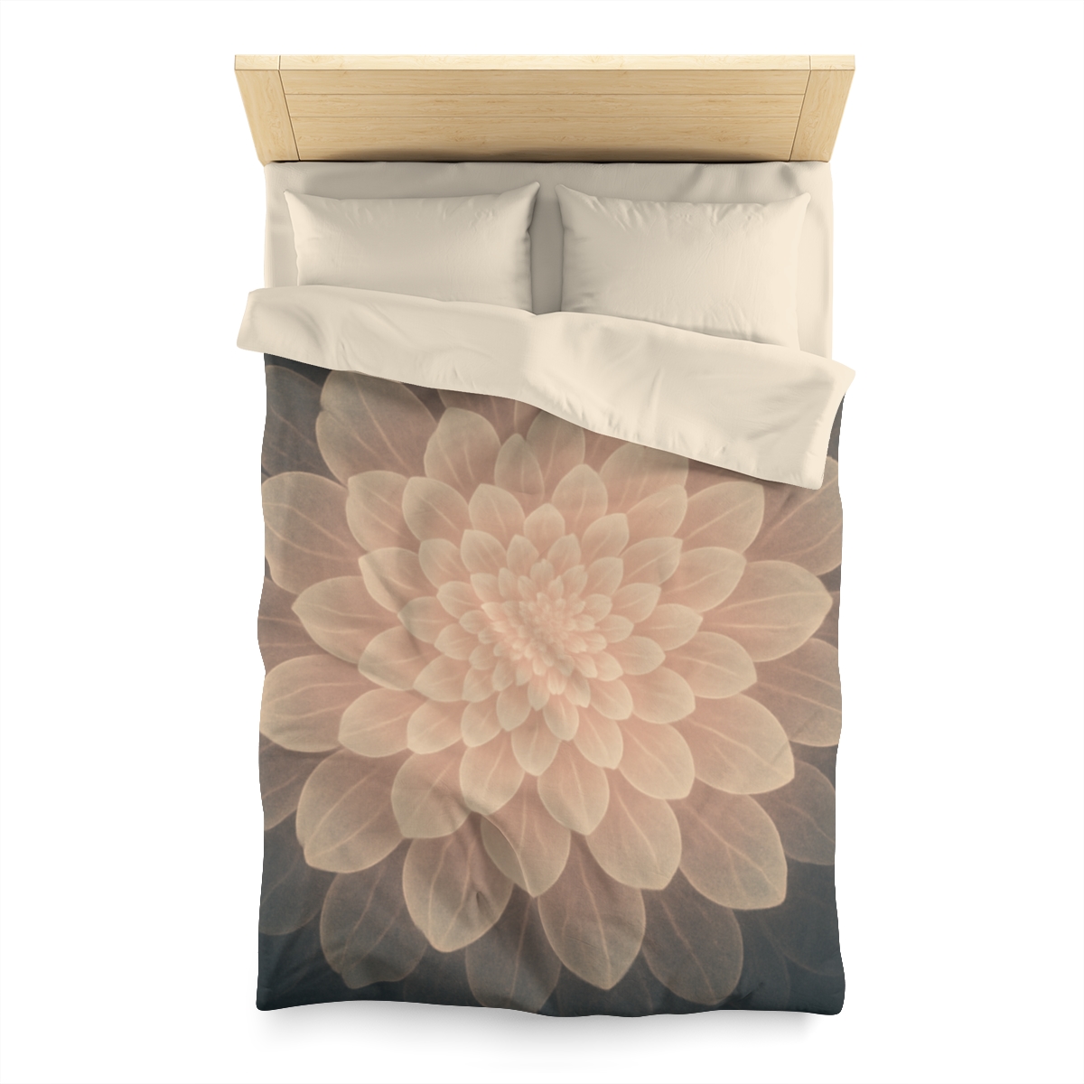 Petal Halo Fractals warm winter duvets