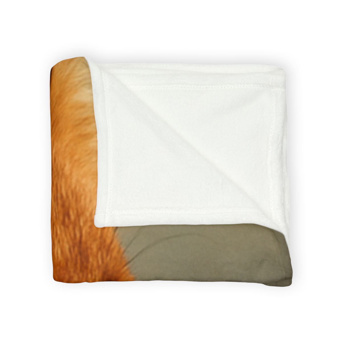 Eclipse Drift Red Fox personalized cozy blankets