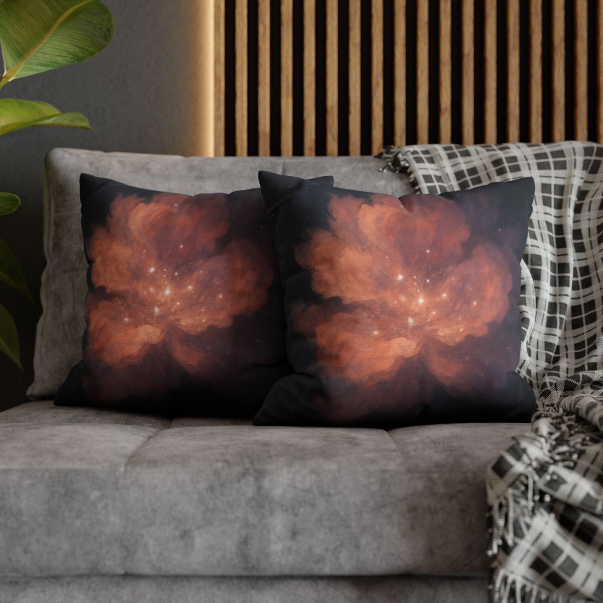 Celestial Dust Bloom soft cotton pillow cases