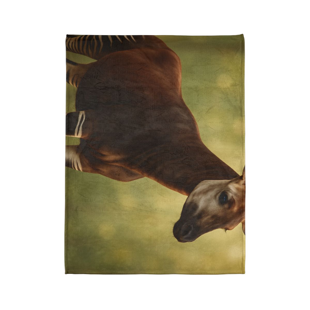 Velvet Stride Okapi stylish throw blankets