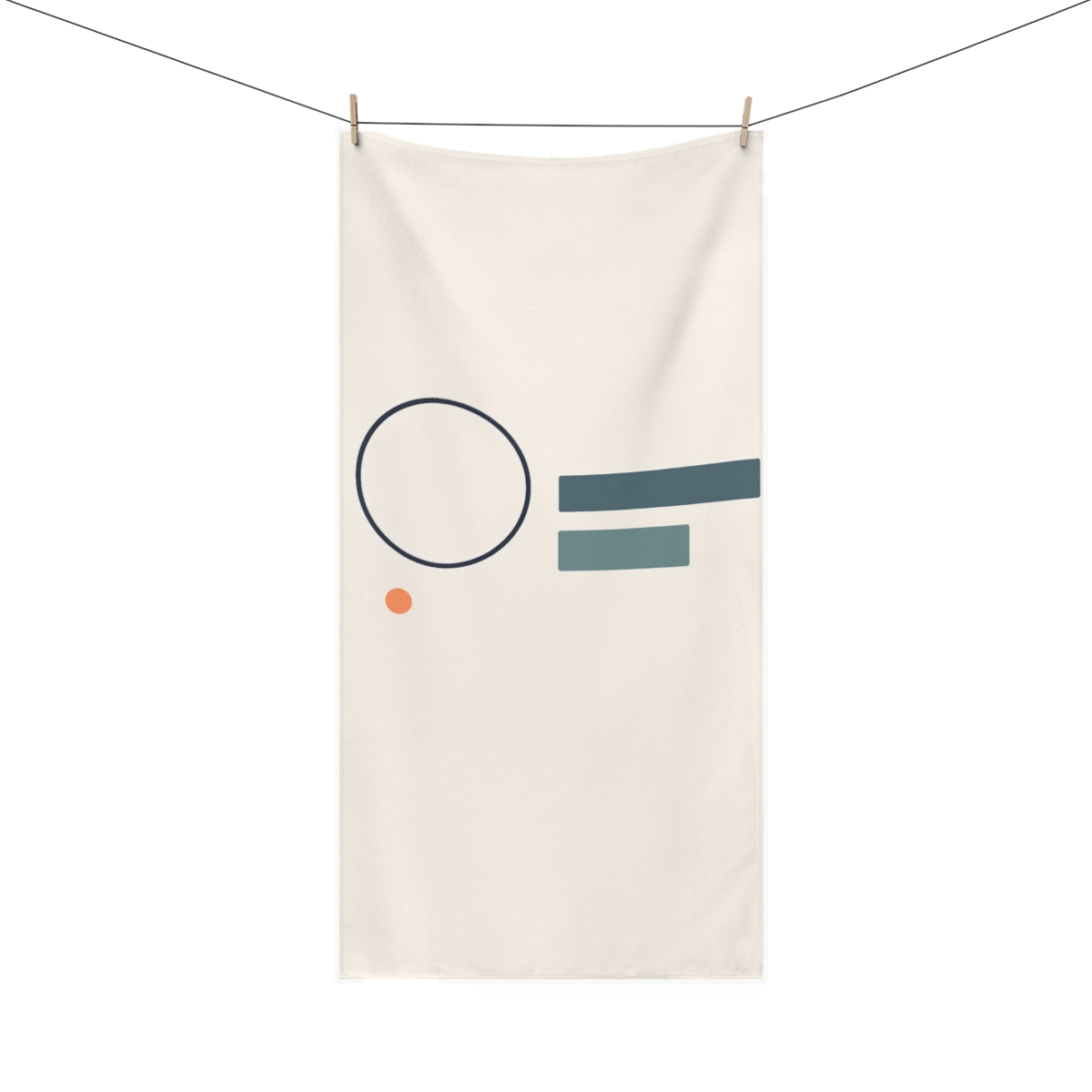 Quiet Overlap Of Ring And Split Bars comfortable face towels