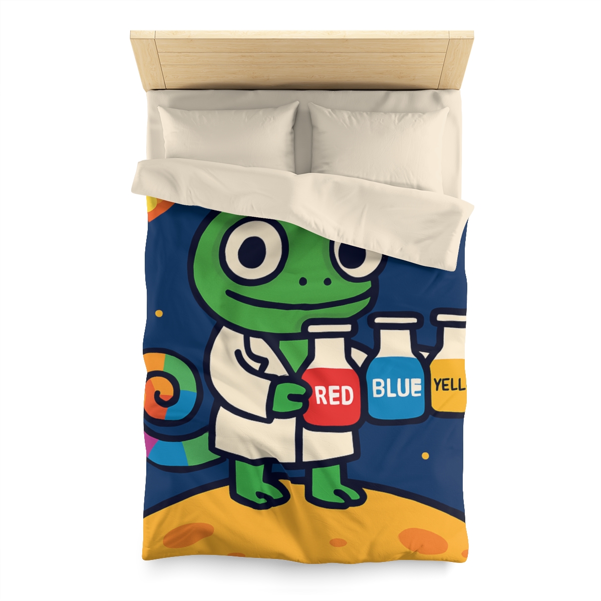 Comet Chameleon Color Lab stylish duvet covers