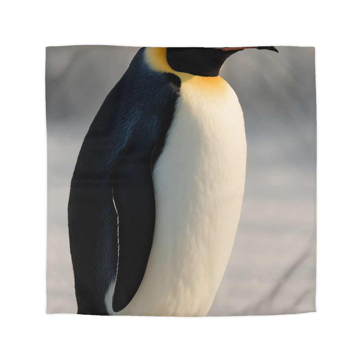 Aurora Drift Emperor Penguin custom duvets