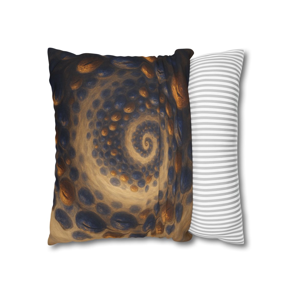 Spiral Seed Cluster designer print pillow cases