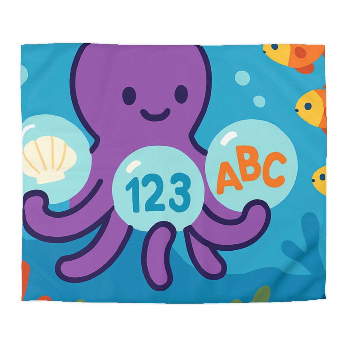 Octopus Library Of Bubble Books warm winter duvets