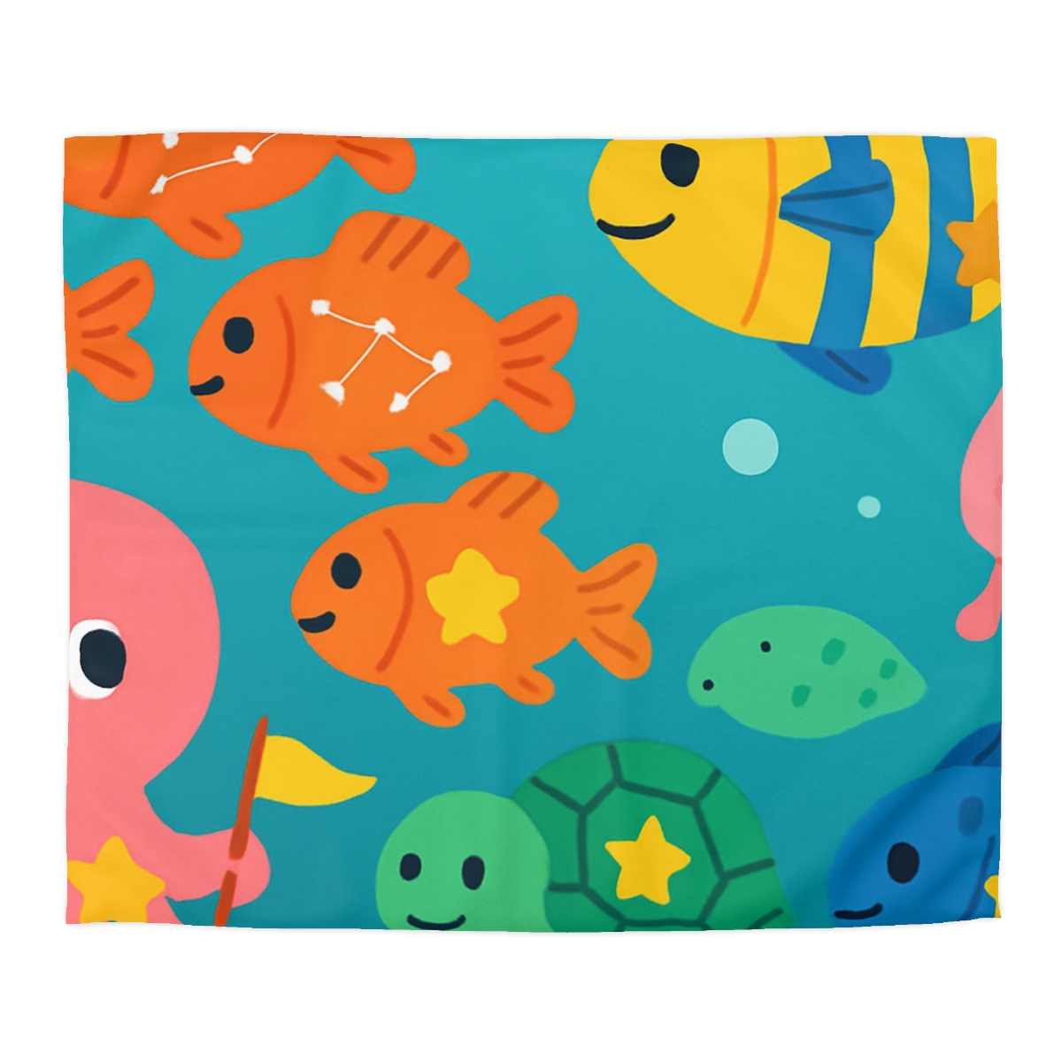 Underwater Galaxy Parade warm winter duvets