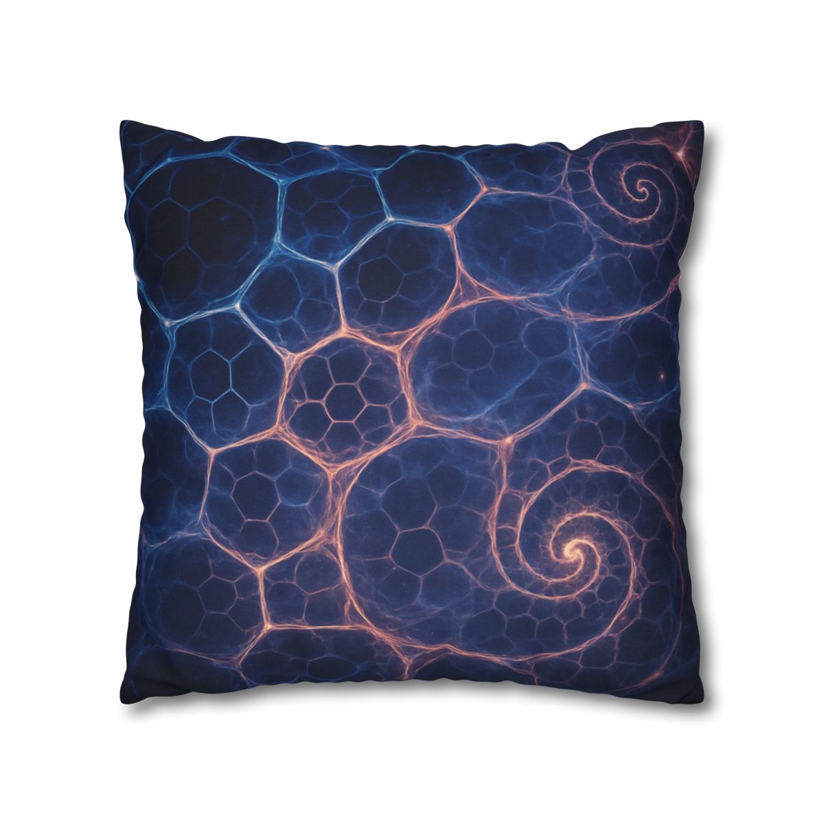 Fractal Nebula Lattice unique gift pillow cases