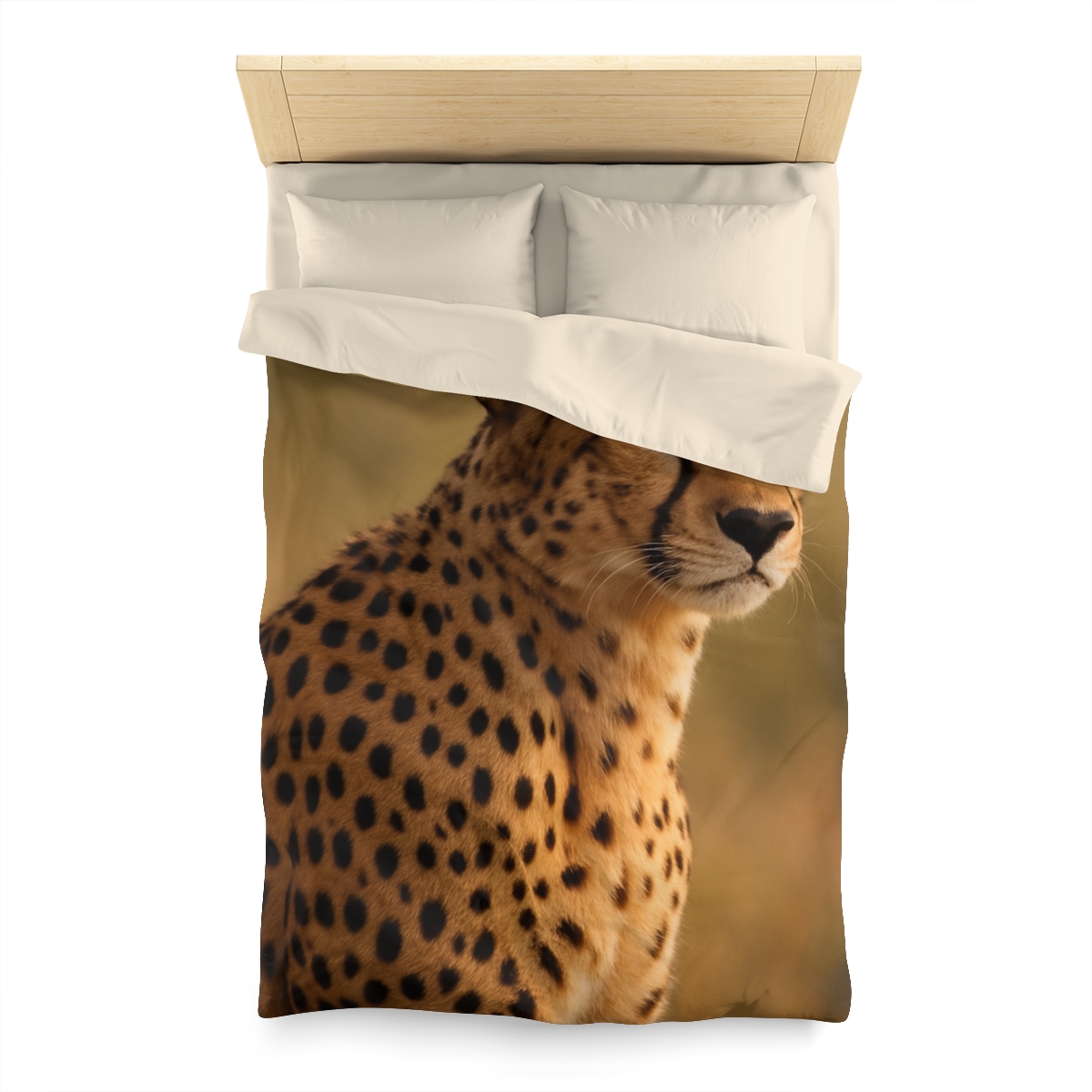 Amber Gaze Cheetah warm winter duvets