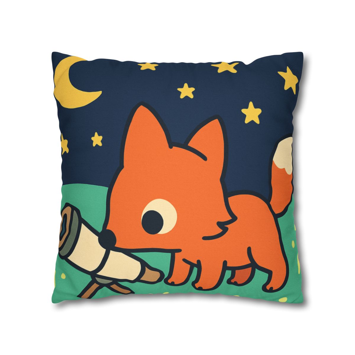 Starlight Safari Fox custom pillow cases