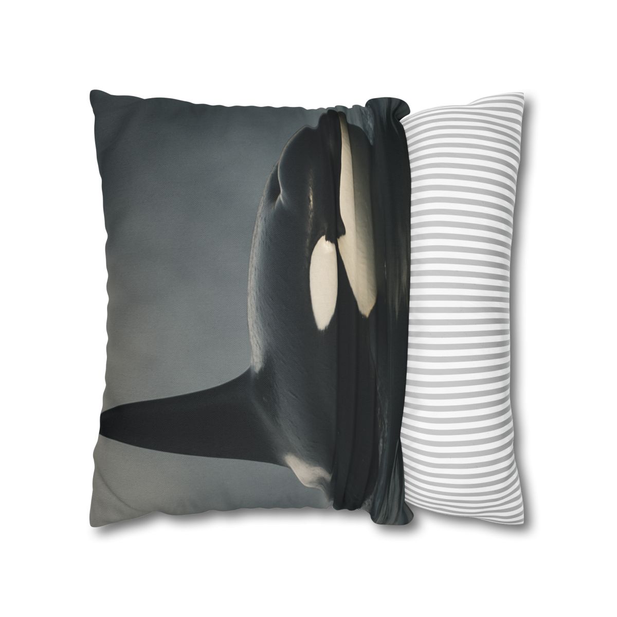 Quiet Current Orca custom pillow cases