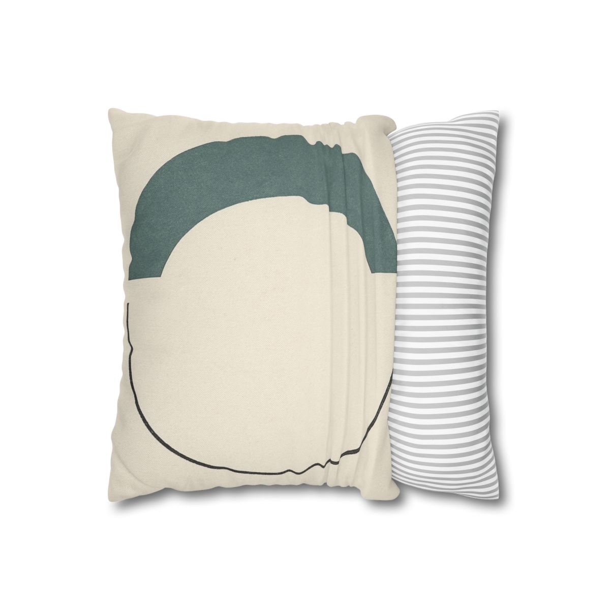Intersecting Arc Pair stylish decorative pillowcases
