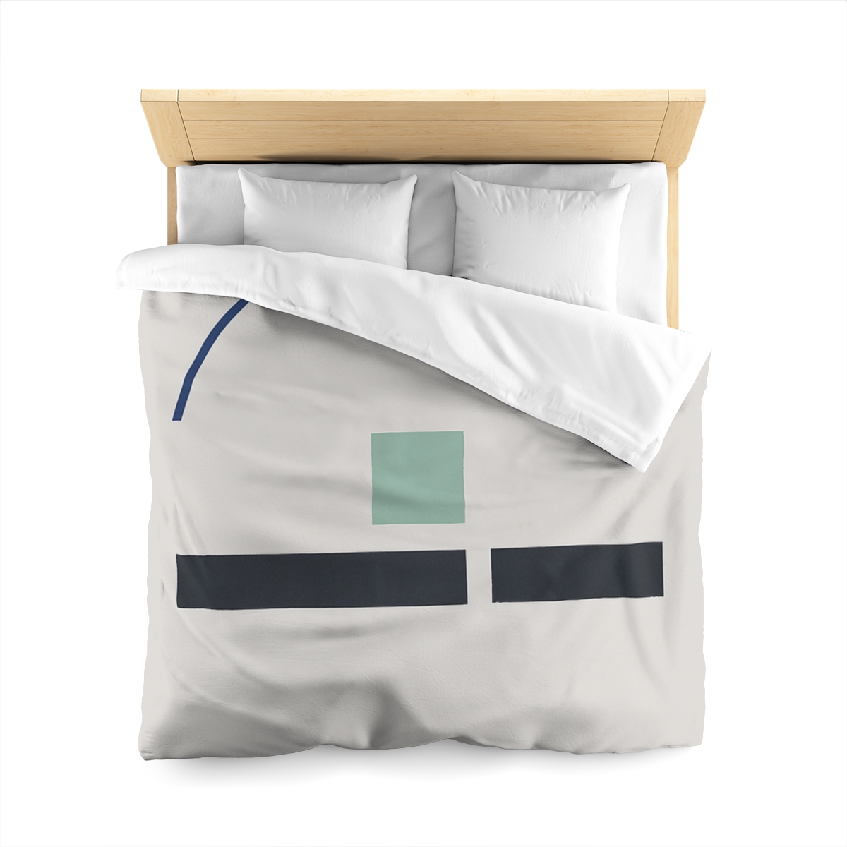 Arc Bridge Over Split Bars personalized bedding duvets