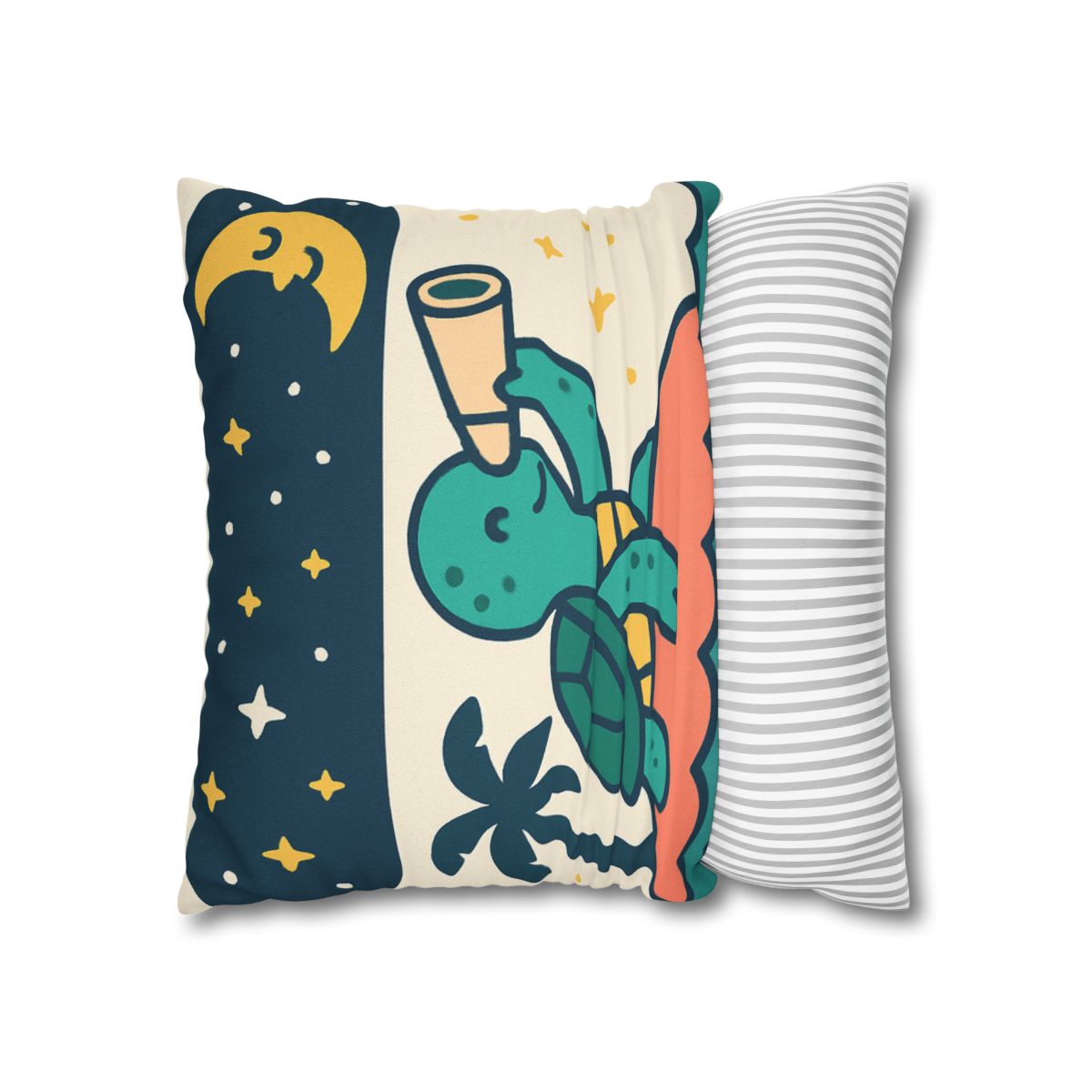 Stargazer Sea Turtle Adventure comfortable bedding pillow covers