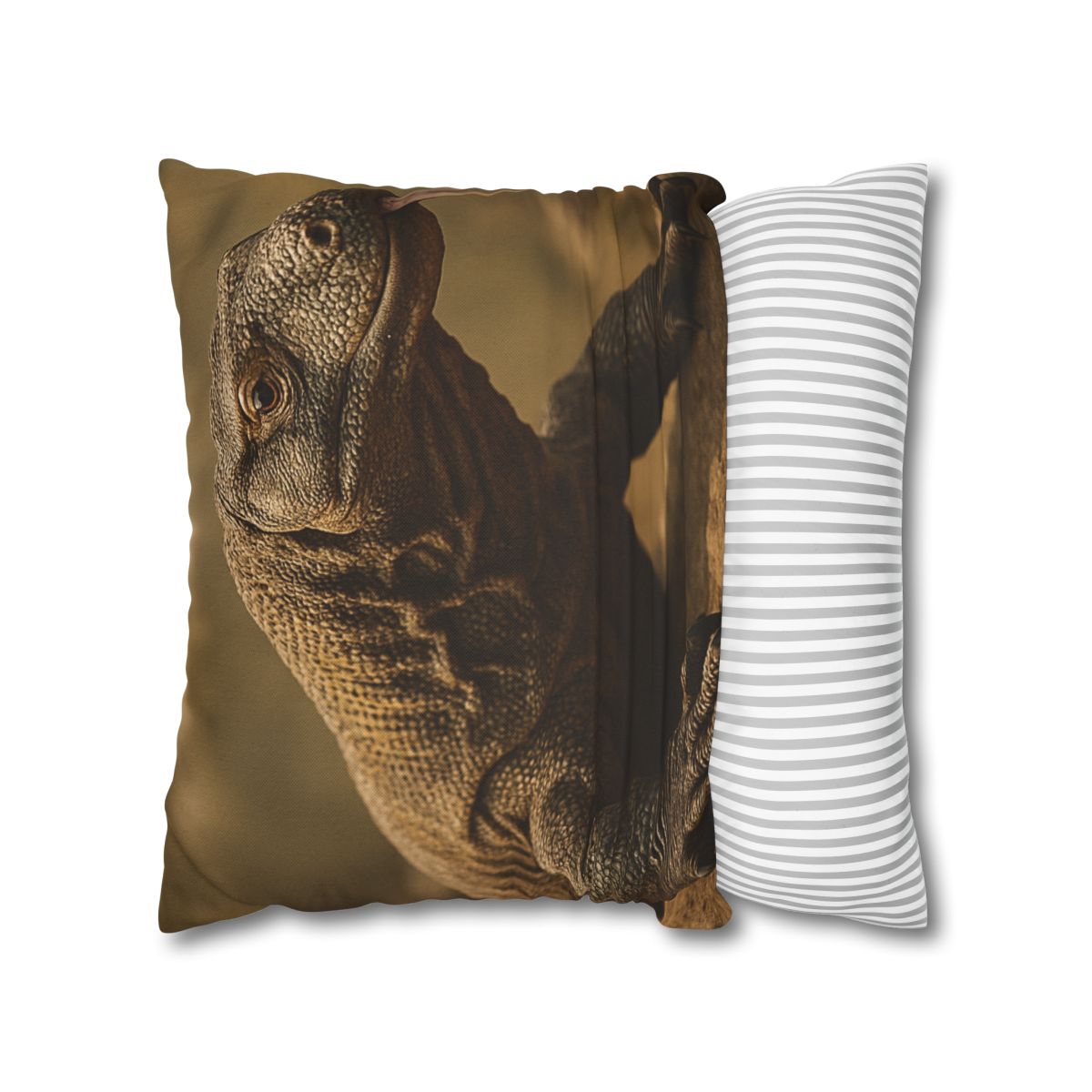 Ancient Sentinel Komodo Dragon custom pillow cases
