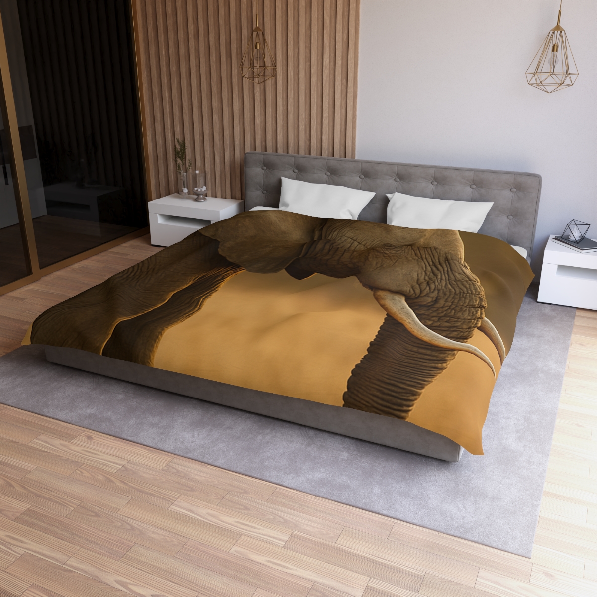 Sentinel Trunk Elephant personalized bedding duvets