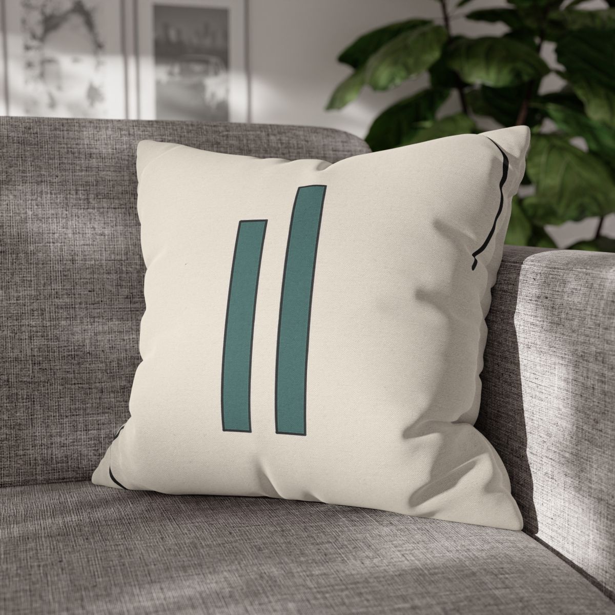 Offset Arc And Bar Dialogue unique gift pillow cases