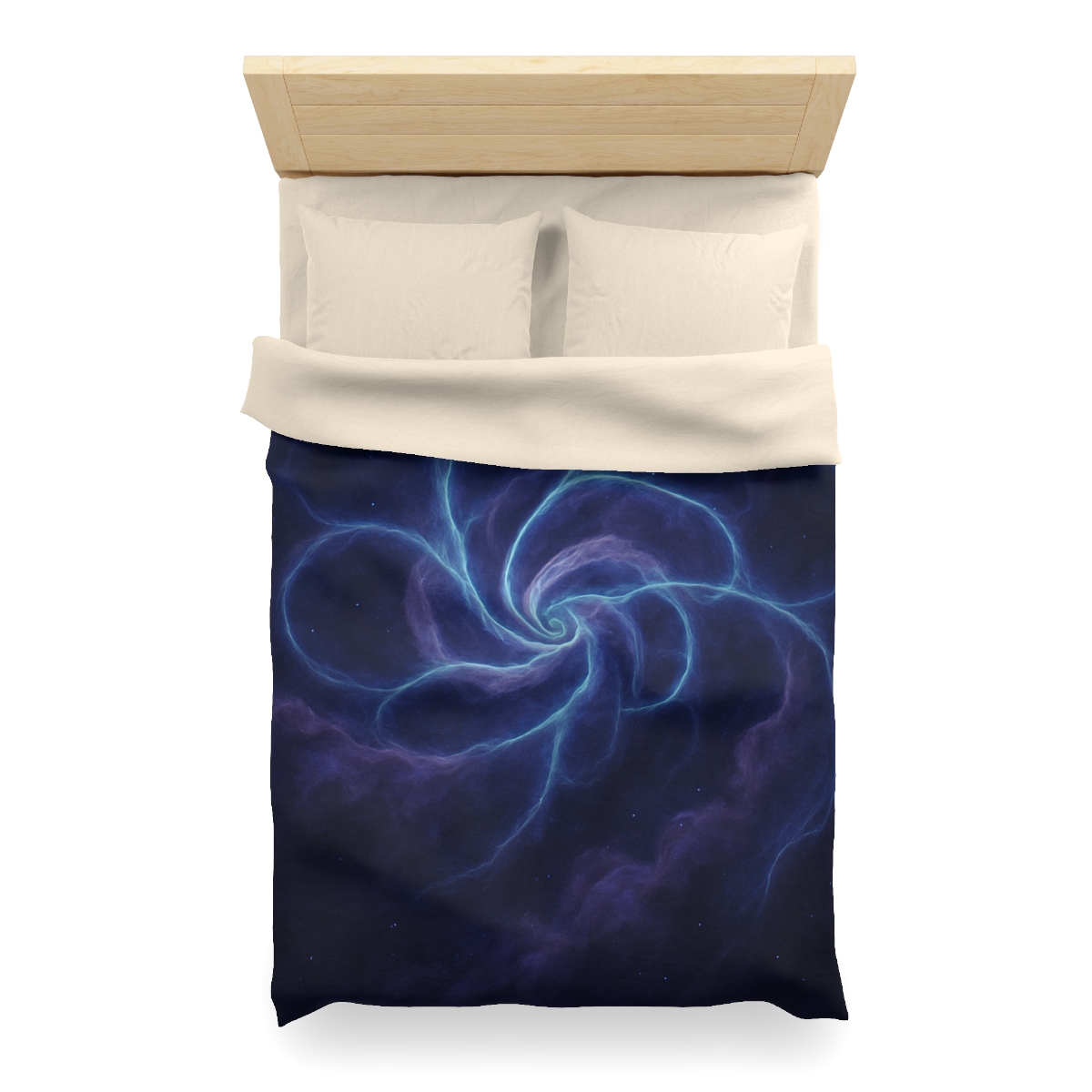 Nebula Spiral Lattice duvets for gifts