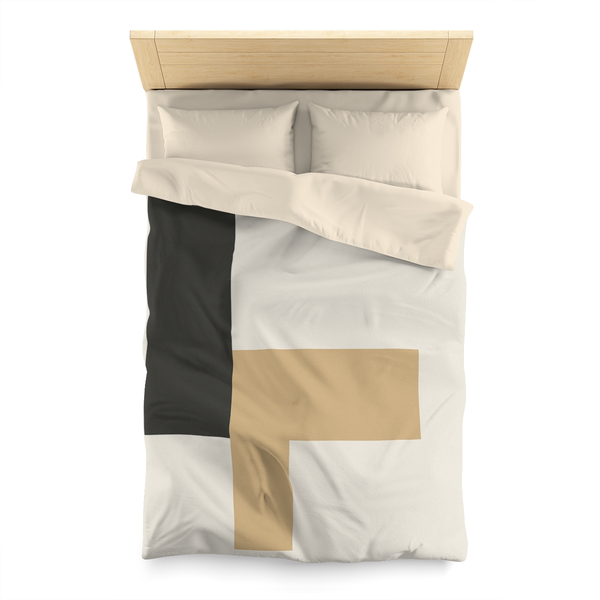 Offset Rectangle Pair soft comforter duvets