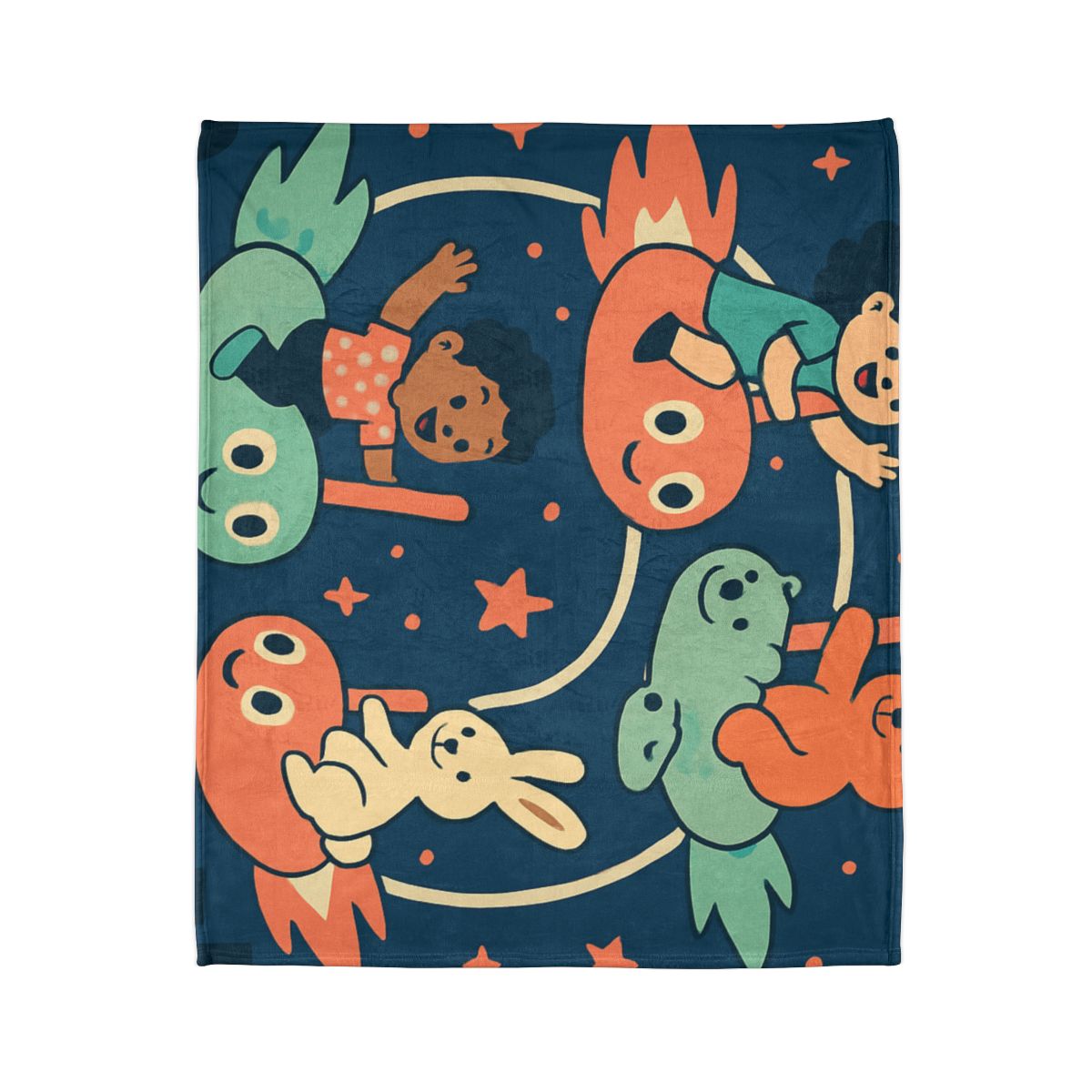 Comet Carousel Park decorative home blankets