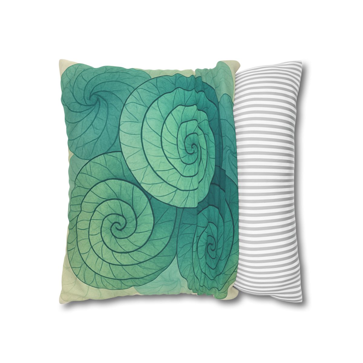 Vein Spiral Canopy personalized pillow covers