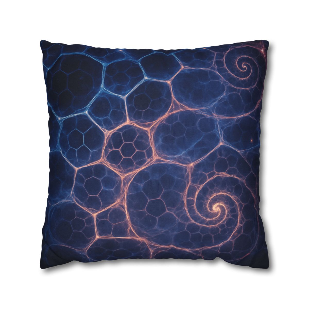 Fractal Nebula Lattice unique gift pillow cases