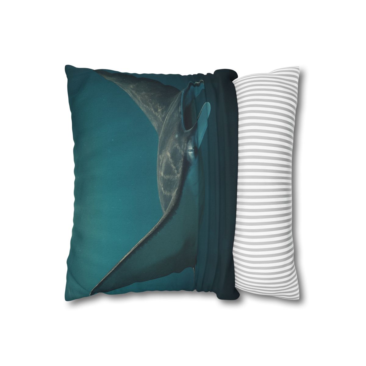 Starlit Drift Manta Ray designer print pillow cases