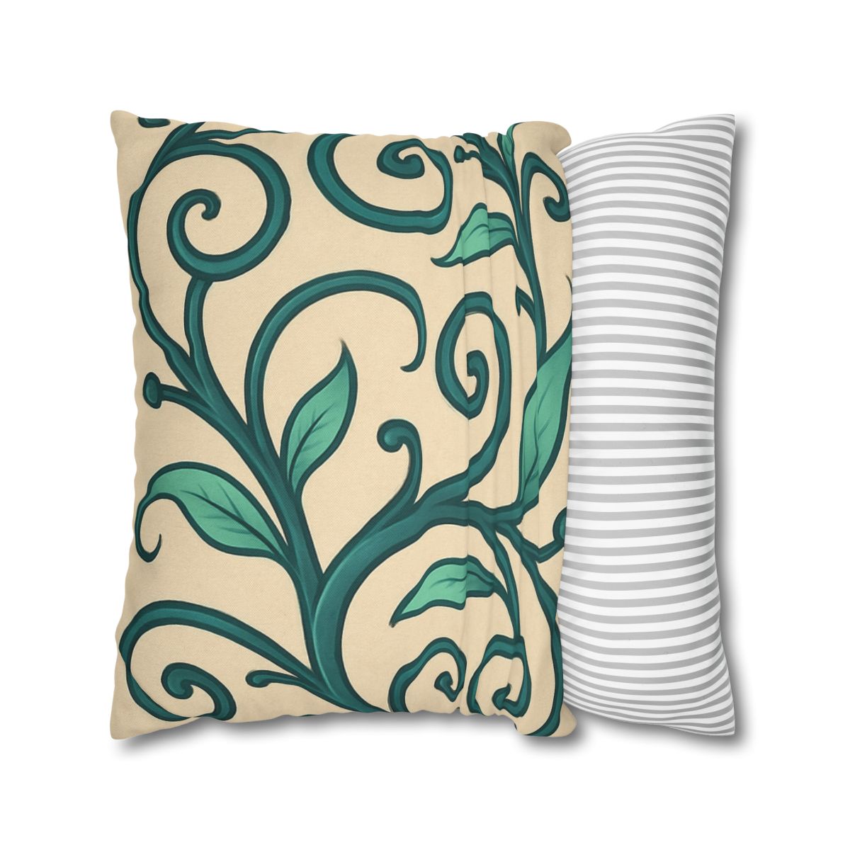 Curling Tendril Frieze custom pillow cases