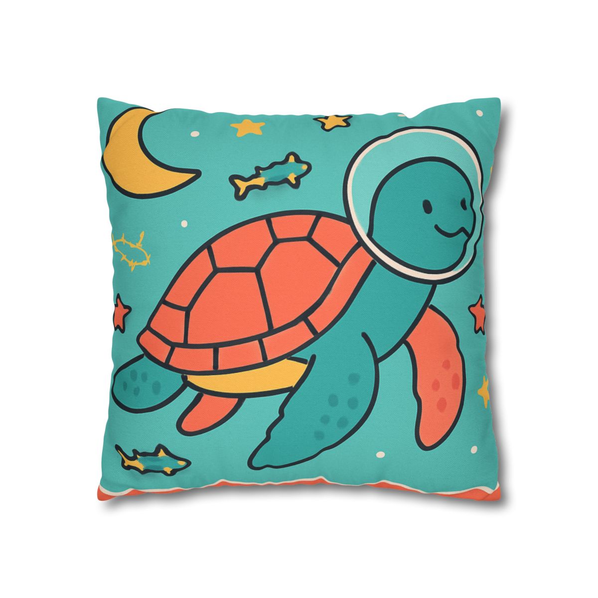 Starship Sea Turtle Explorer comfortable bedding pillow covers