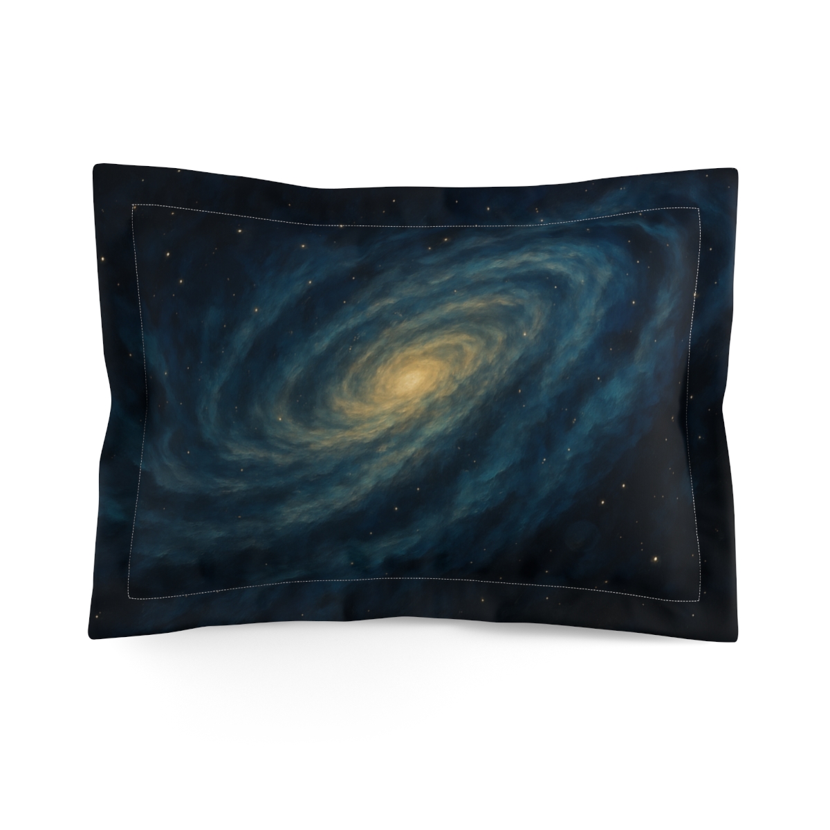 Nebula Spiral Tapestry designer printed pillows