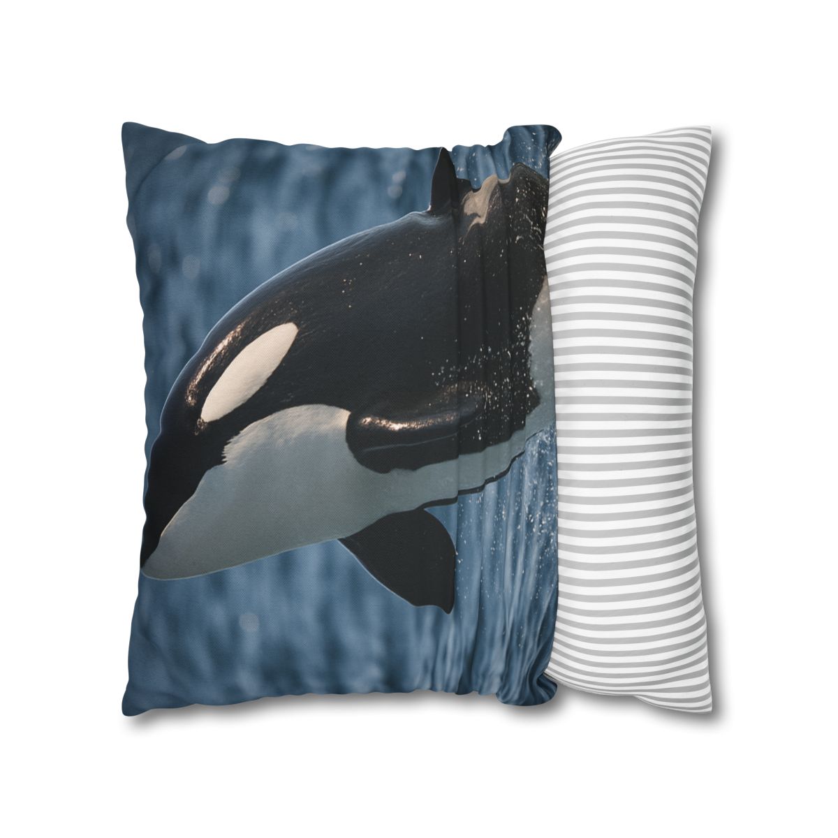 Tidal Monarch Orca soft cotton pillow cases