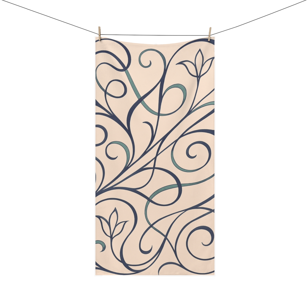 Tendril Line Sonata comfortable face towels