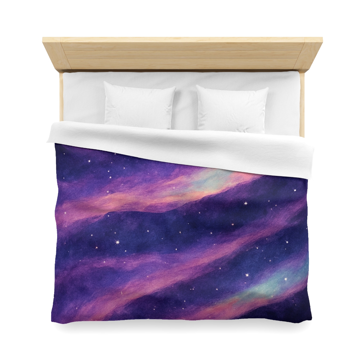 Spectral Nebula Loom Tapestry custom duvets