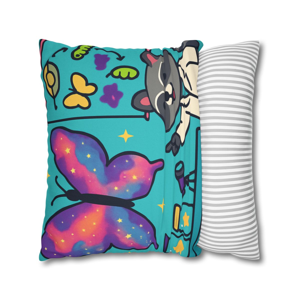 Nebula Garden Butterflies Lab custom pillow cases