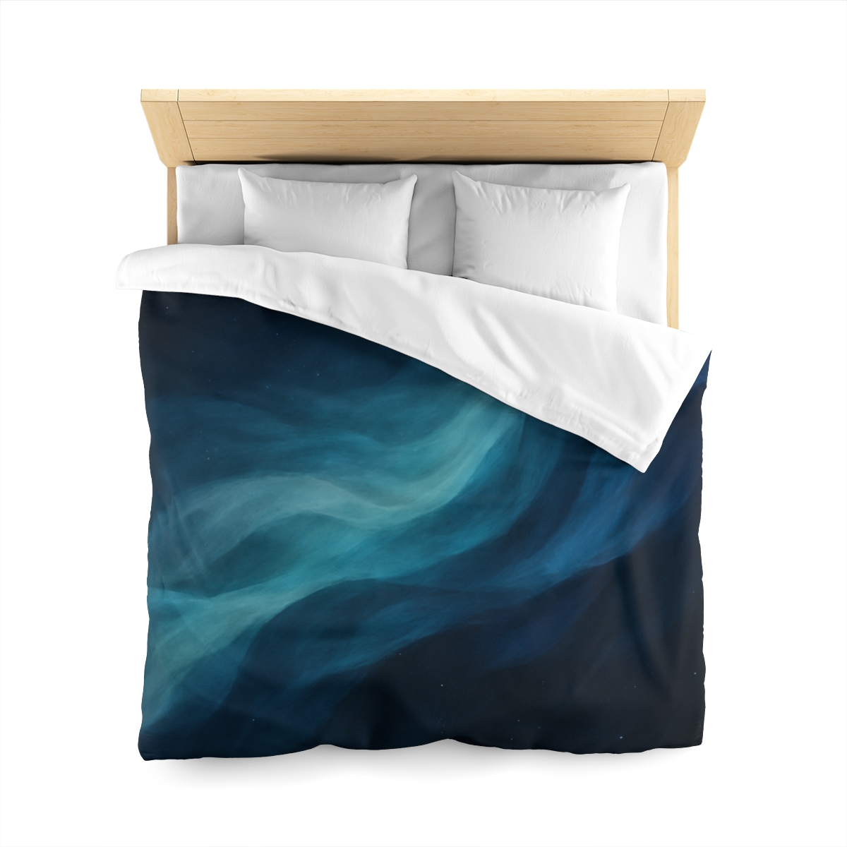Nebula Silk Current personalized bedding duvets