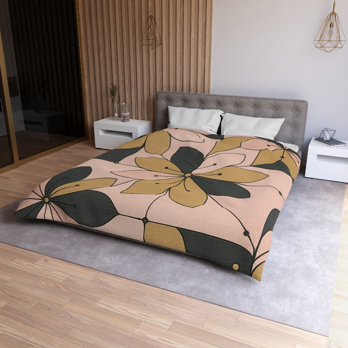 Petal Circuit Mosaic duvets for gifts