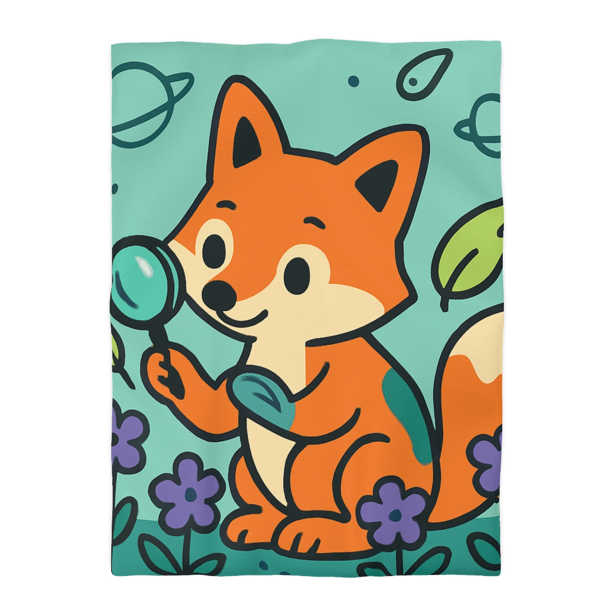 Galaxy Garden Fox trendy bedroom duvets