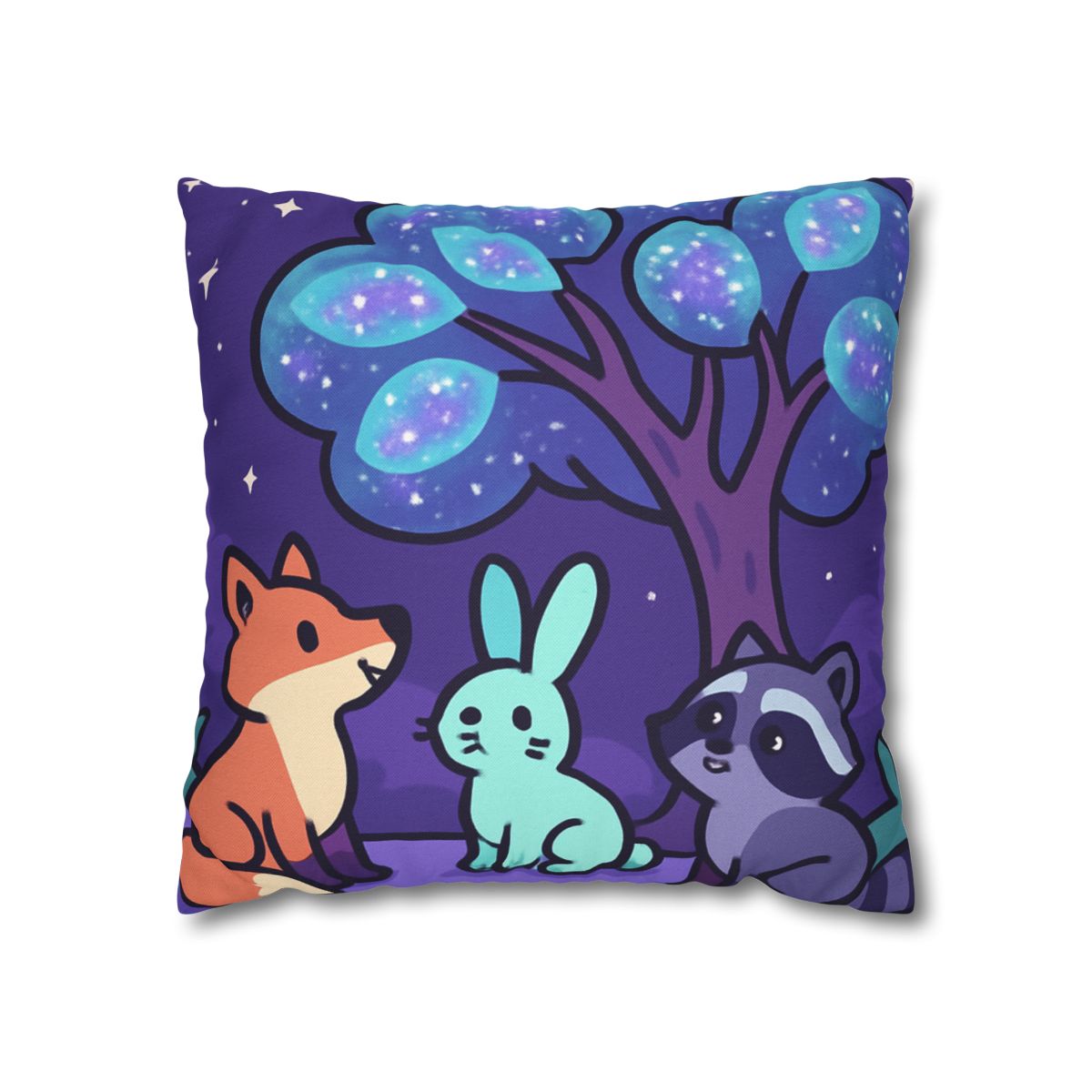 Nebula Forest Friends trendy patterned pillow cases
