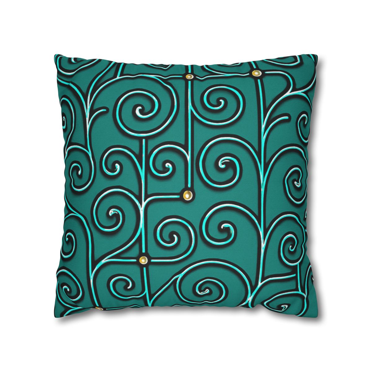 Tendril Circuit Lattice personalized pillow covers