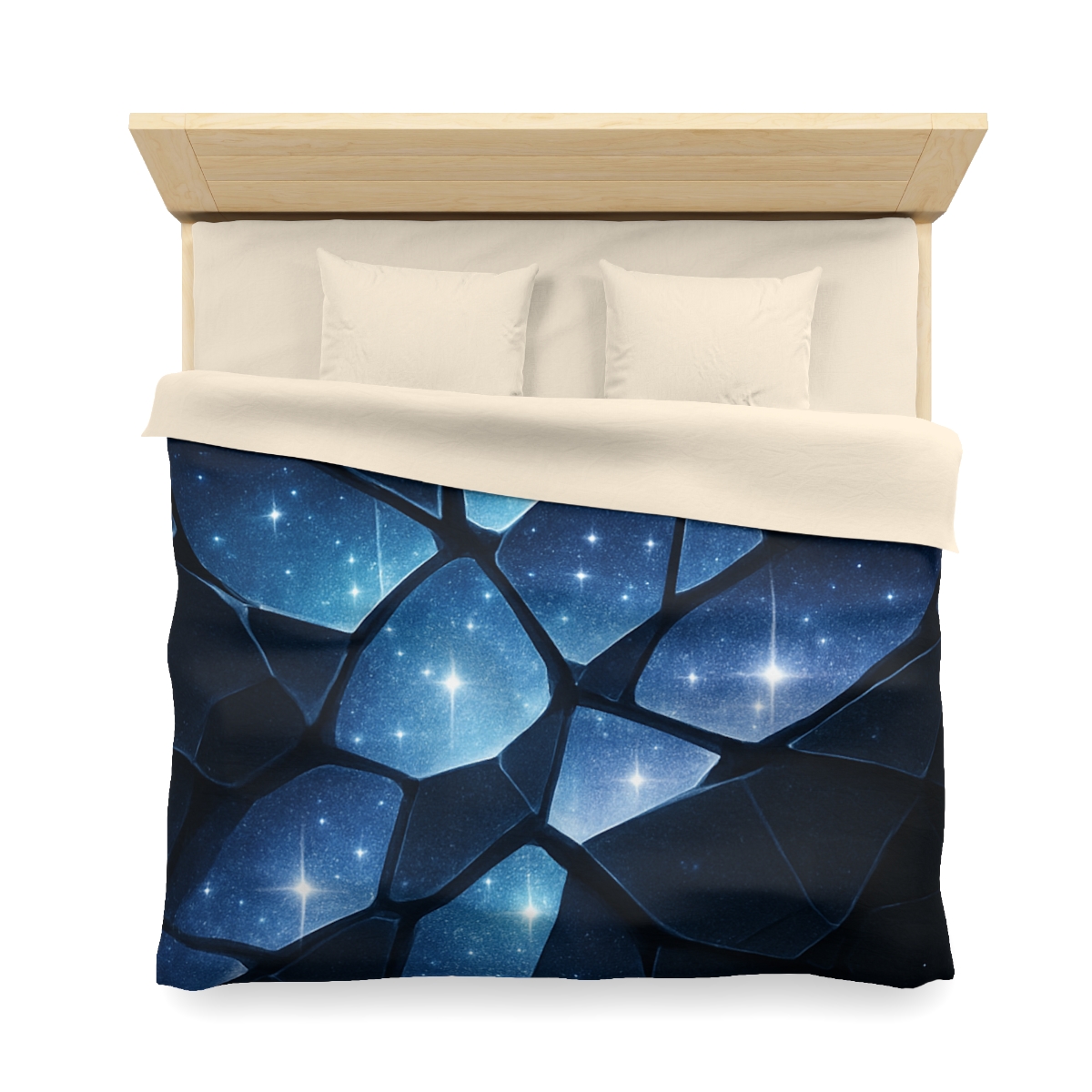 Starlit Fracture Mosaic custom duvets