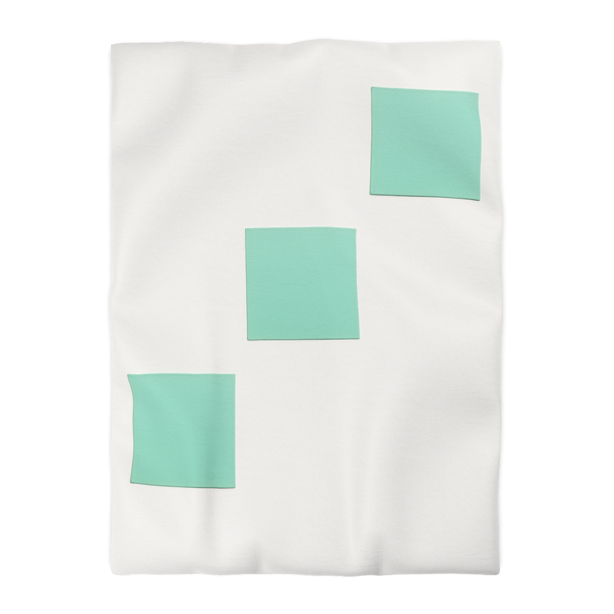 Offset Square Ladder Motif warm winter duvets