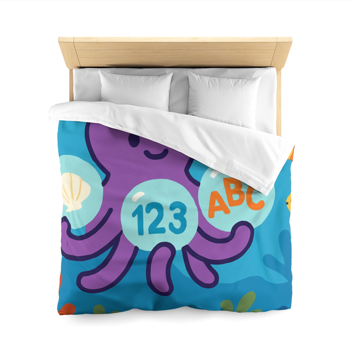 Octopus Library Of Bubble Books warm winter duvets