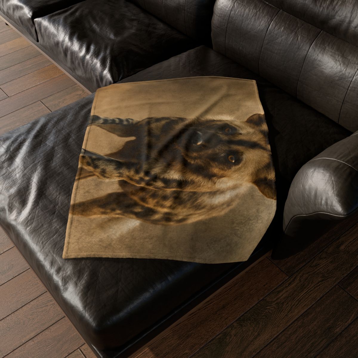 Starlit Scout African Wild Dog trendy patterned blankets