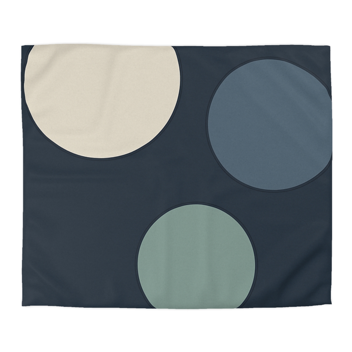 Staggered Circle Trio trendy bedroom duvets