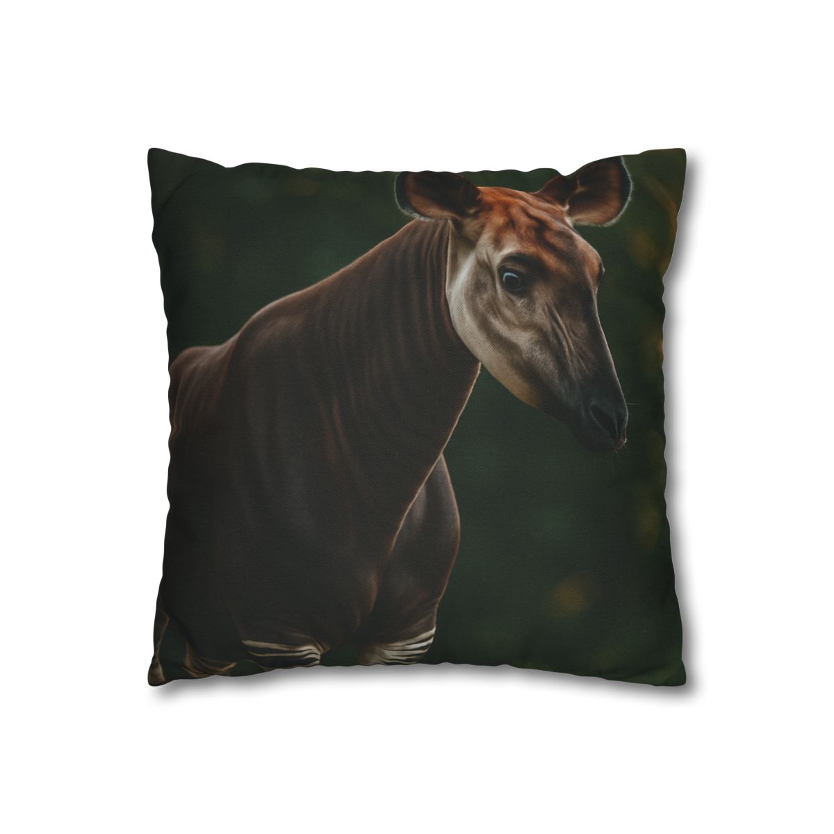 Velvet Shadow Okapi unique gift pillow cases