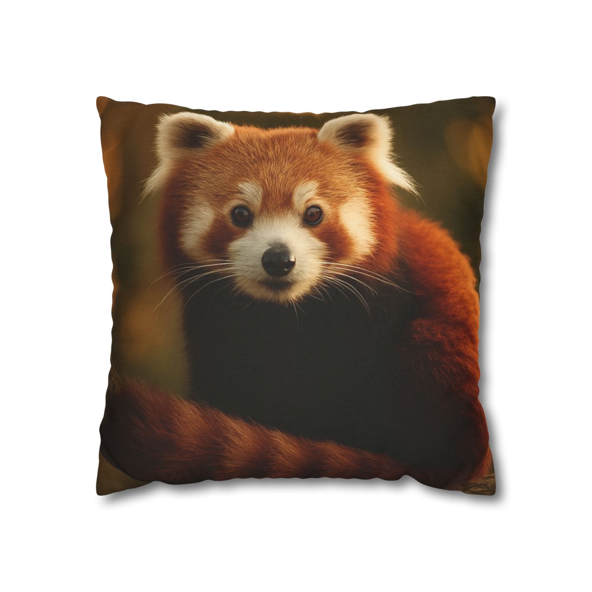 Crimson Whisper Red Panda unique gift pillow cases