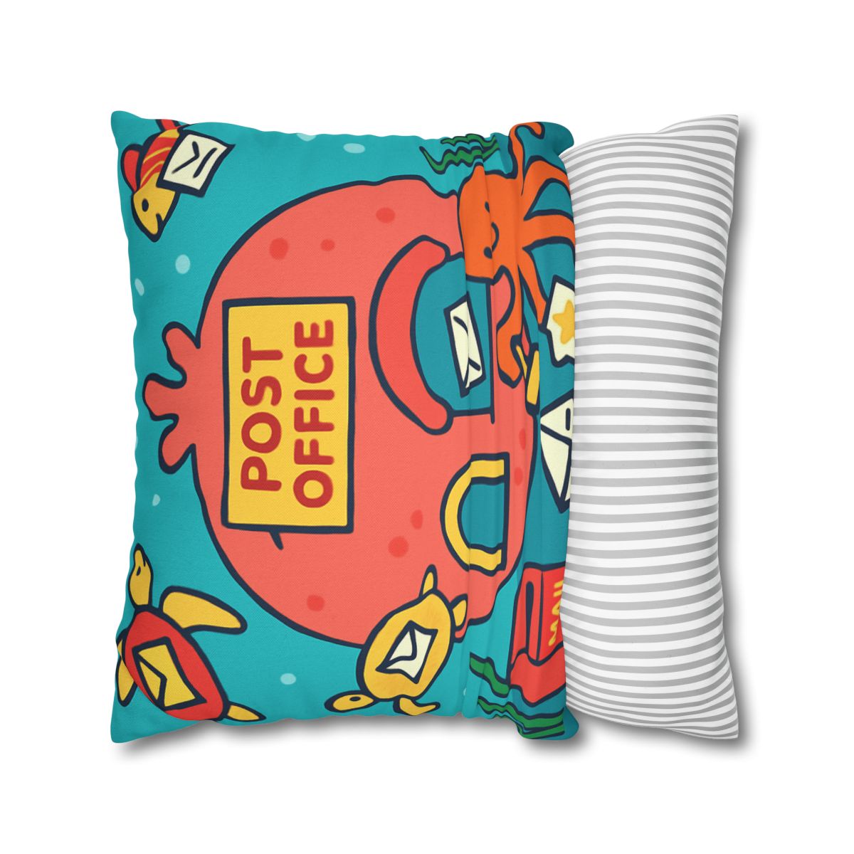 Coral Reef Planet Post Office custom pillow cases